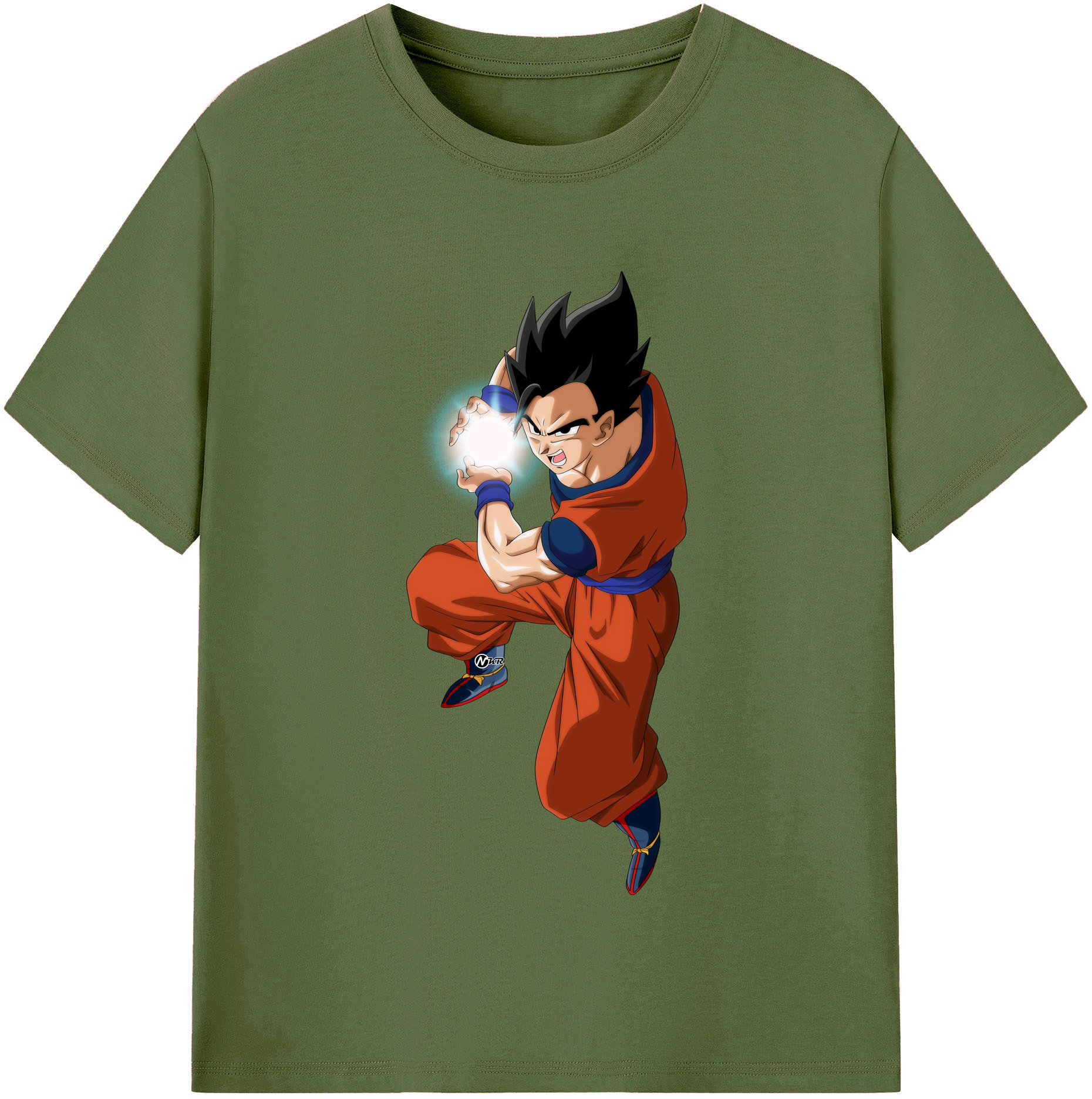 （画像用） ドラゴンボール 孫 悟飯（そんごはん）DRAGON BALL Son Gohan 綿100％半袖Tシャツ（フロントプリント）